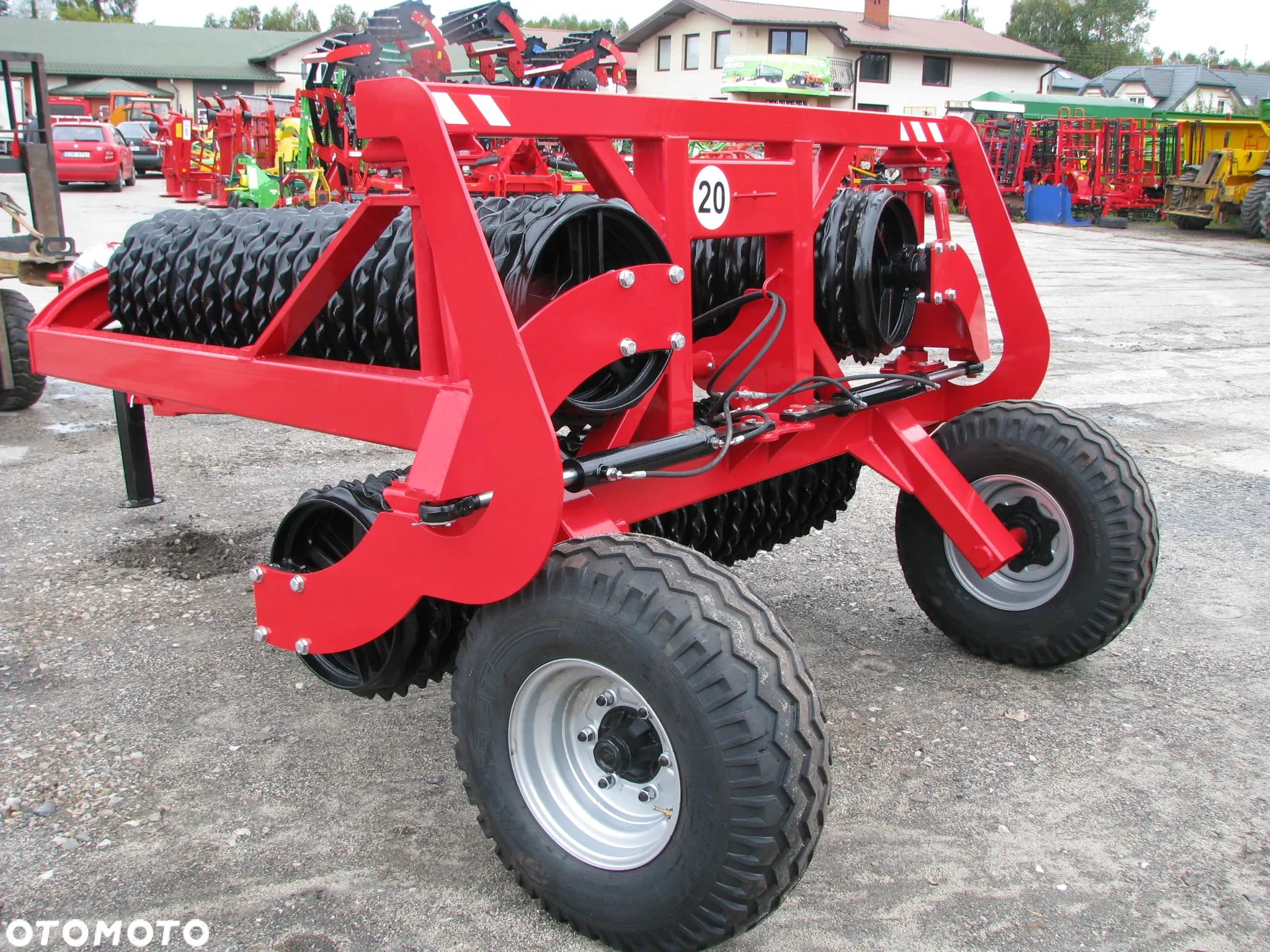 Agro Factory Wał uprawowy posiewny - łąkowy 3,0m-6,2m Euro-Masz, Agro Factory II, sekcje wał Cambridge śr. 450, 500, 530 - 3