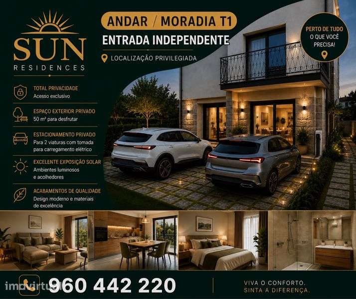 T1 +1 68m2 e Terreno 50m2 em Barcelos - Grande imagem: 4/8