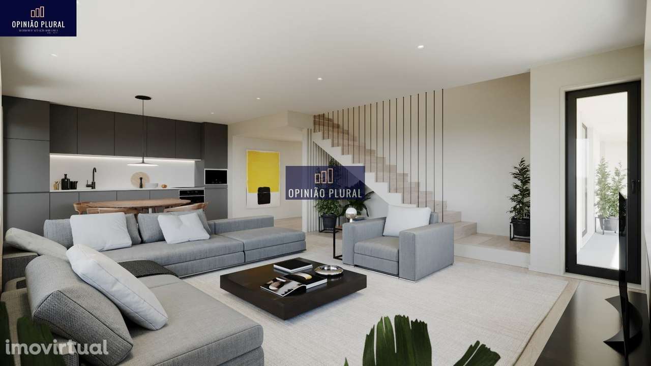Moderno Duplex T4 em Valadares: Conforto e Estilo - Grande imagem: 4/14