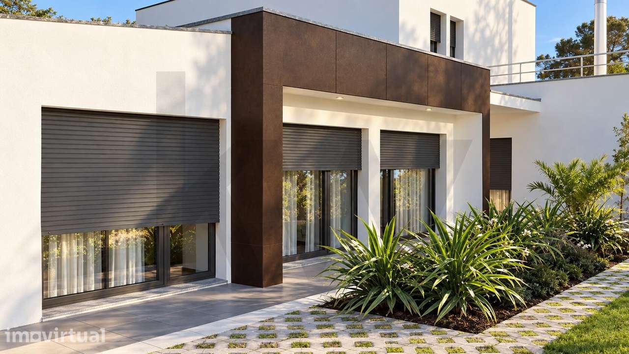 AROEIRA | Moradia T3+1 em construção | Lote de 678 m2 - Grande imagem: 4/14