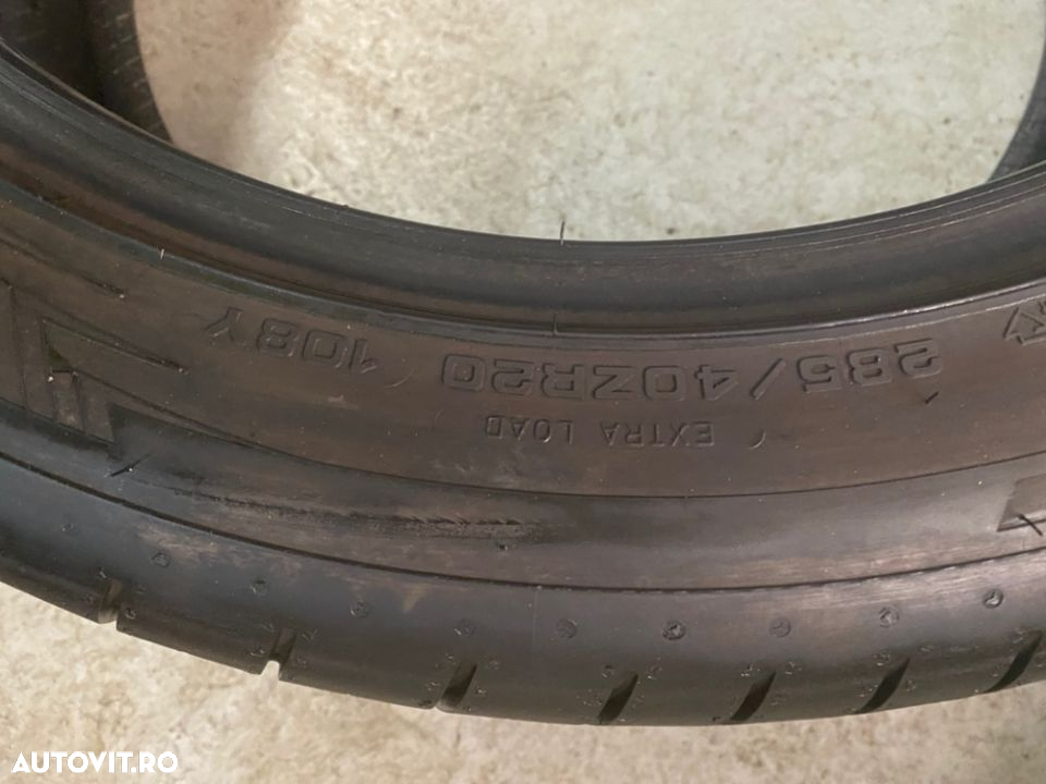 vand 4 anvelope 285/40/20 dunlop de vară la 6mm - 4