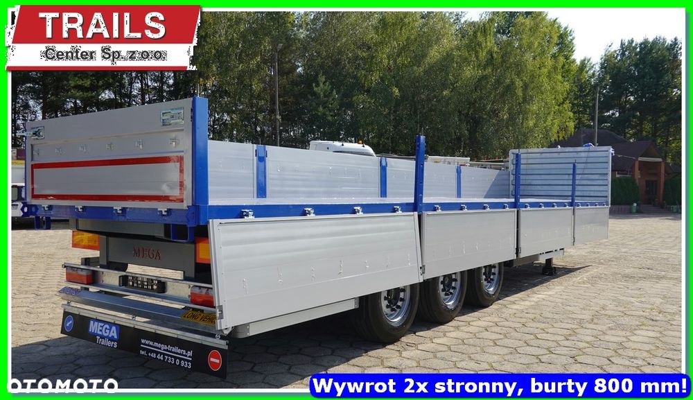 Inny 25m³ obj. wywrot boczny, podłoga gr. 5,0 mm HARDOX 450 !!! - 24