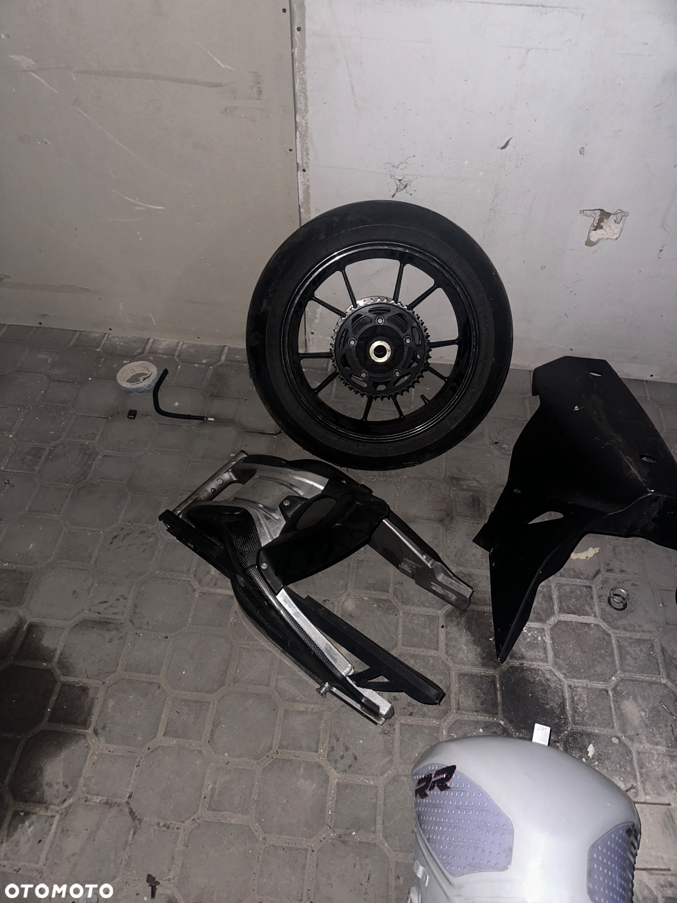 BMW S1000RR lagi koło półka chłodnica lampa wydech kolektor części amortyzator zbiornik - 5