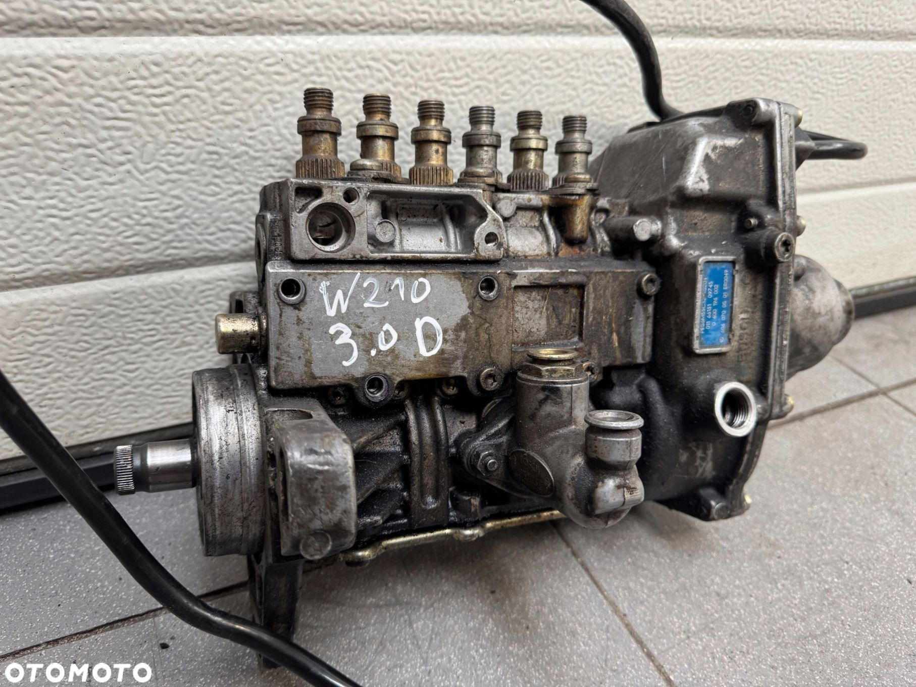 POMPA WTRYSKOWA MERCEDES W210 G W463 3.0 D 136KM GVARANCJA SPRAWDZONA ORYG - 12