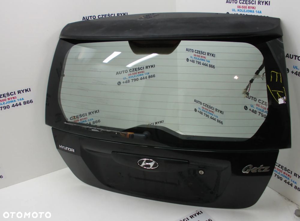 Hyundai Getz HB Klapa bagażnika