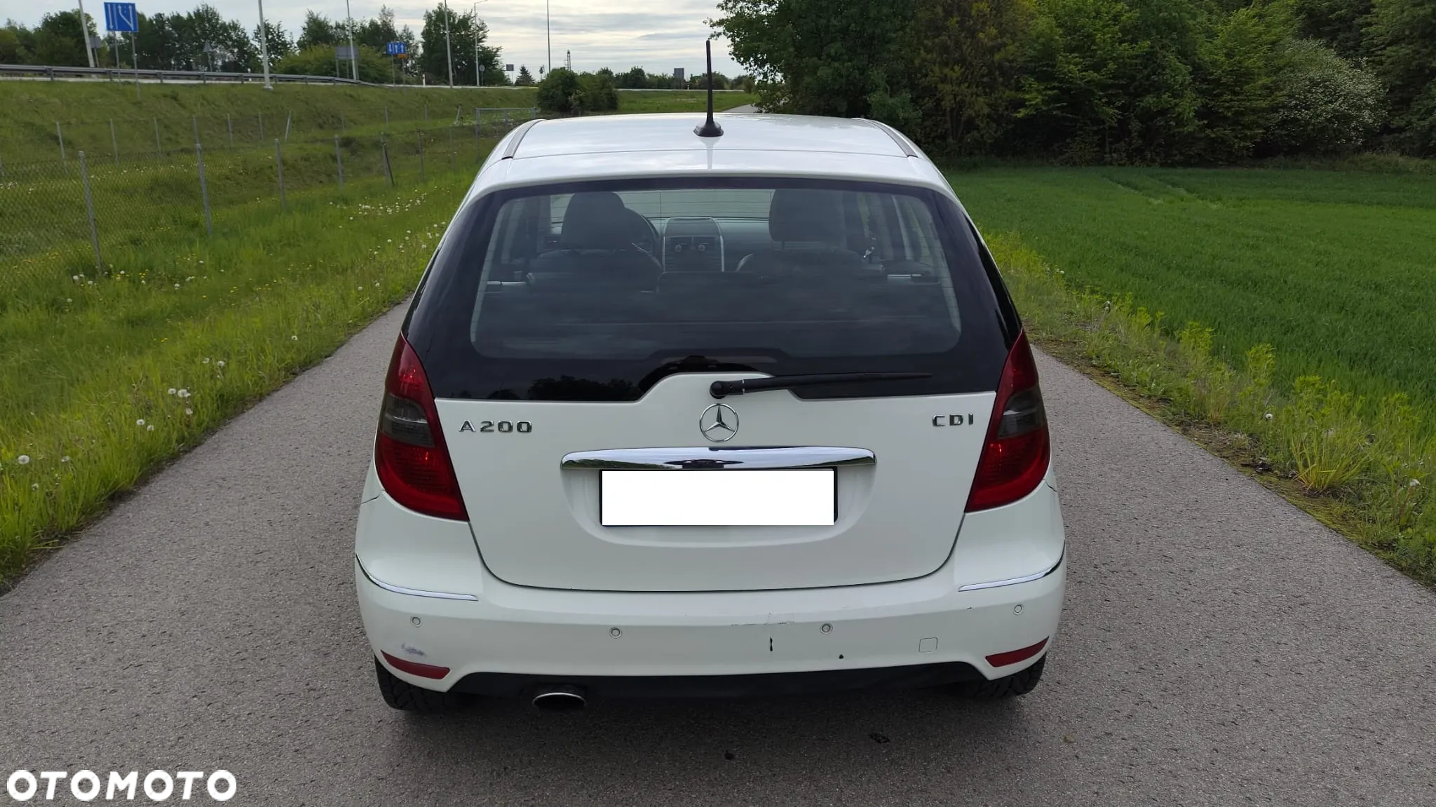 MERCEDES A-KLASA W169 LIFT A200 2.0 CDI AVATGARDE BIAŁY C650 650 SILNIK 2.0 CDI 640941 SKRZYNIA AUTOMATYCZNA TAPICERKA PÓŁ SKÓRA CZARNA RÓŻNE CZĘŚCI - 6