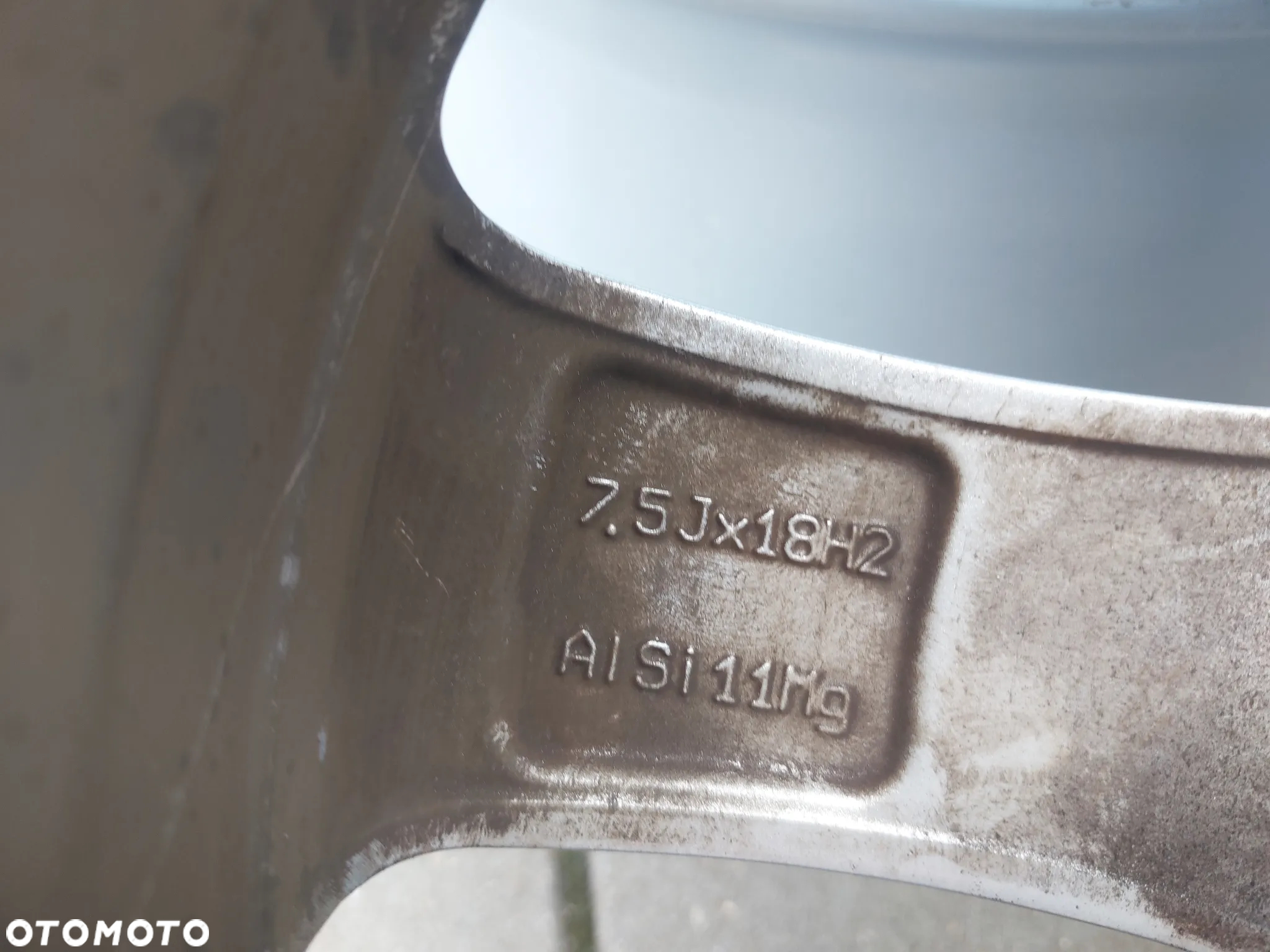FORD FOCUS KUGA FELGI ALUMINIOWE BORBET R18 7.5J ET50.5 5X108 PROSTE! - 9
