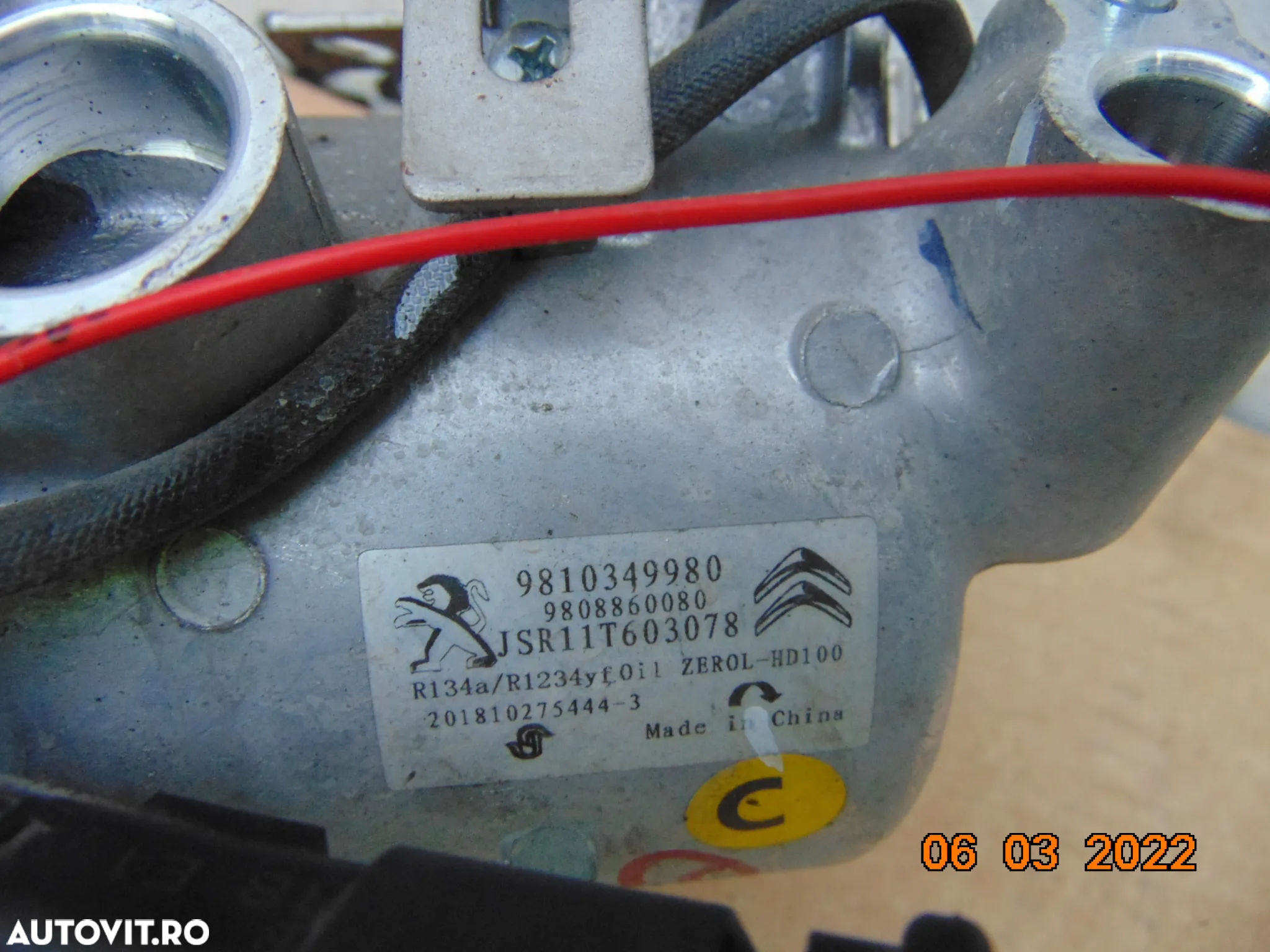 Compresor clima citroen 1.5hdi c4 berlingo peugeot 2008 3008 208 308 partner 1.6hdi euro 6 - 2