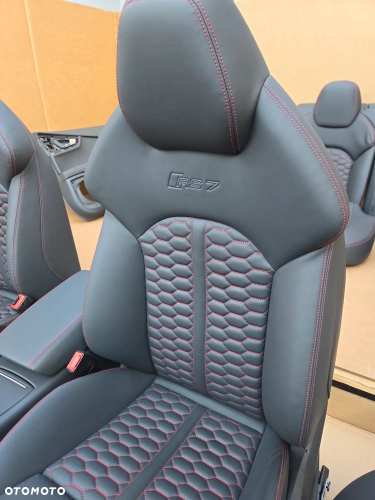 AUDI RS7 C7 4G LIFT FOTELE KANAPA BOCZKI PODŁOKIETNIK EXCLUSIVE NOWE - 7