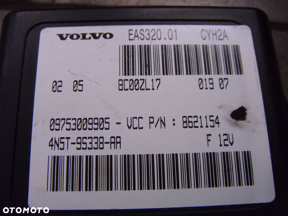 volvo v50 07r moduł sterownik dpf 4n5t-9s338-aa - 2