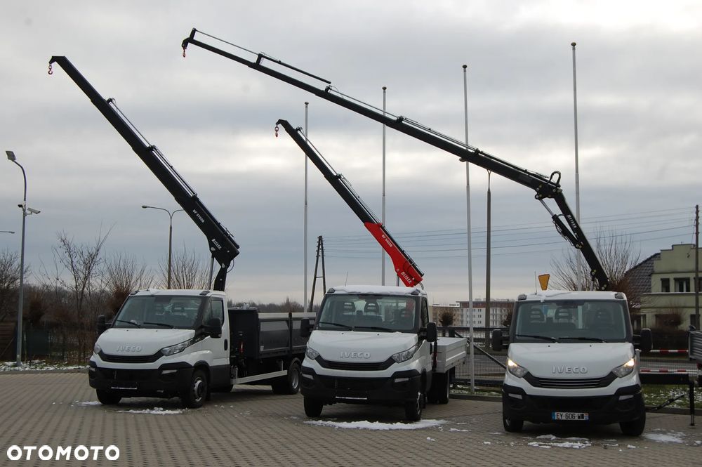 Iveco 50c 35c 70C HDS, plandeka, wywrotka, żuraw, skrzynia - 10