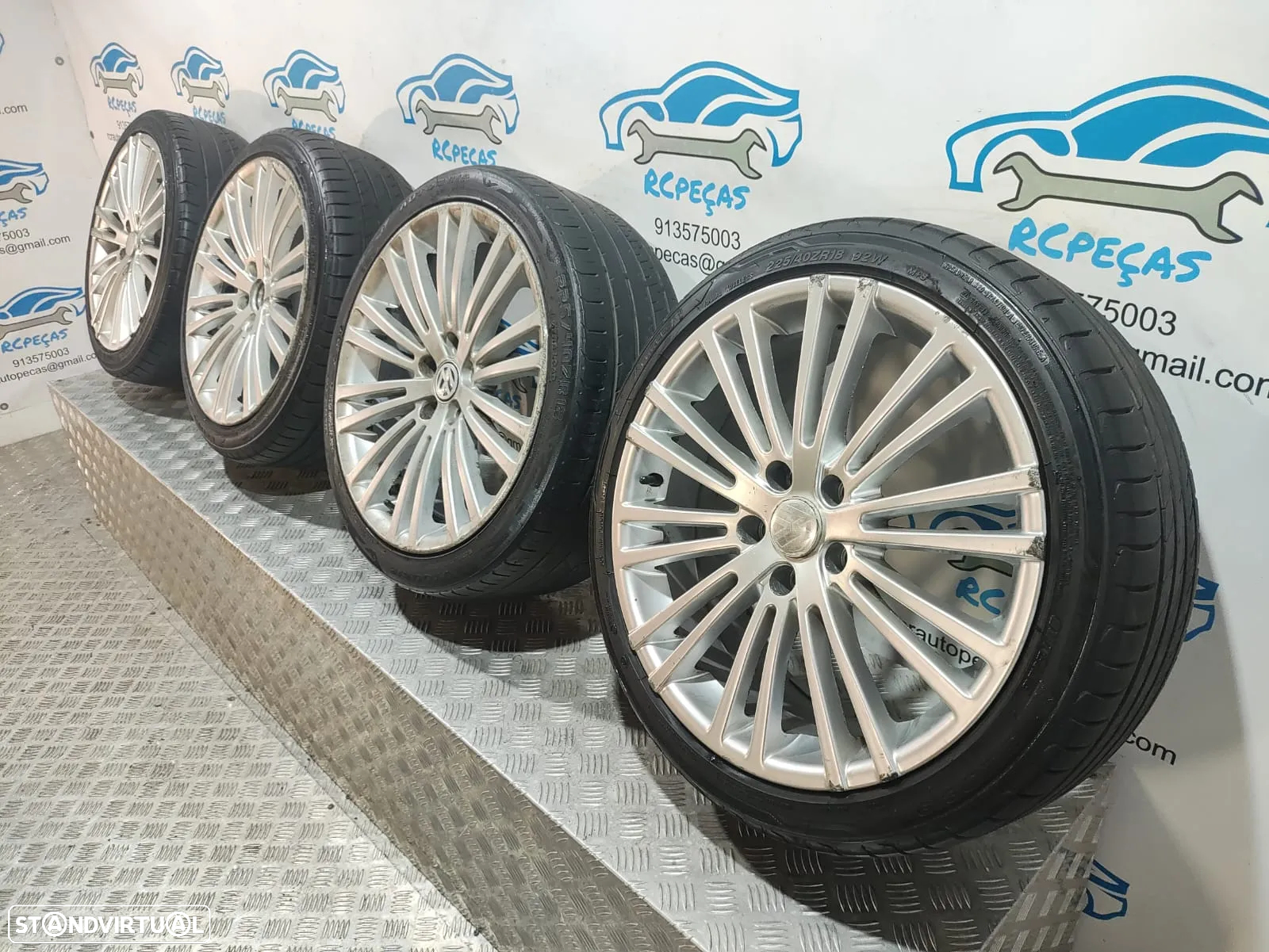 - Jantes 18 VW Volkswagen Golf V 5 R32 8J ET46 5x112 - 3