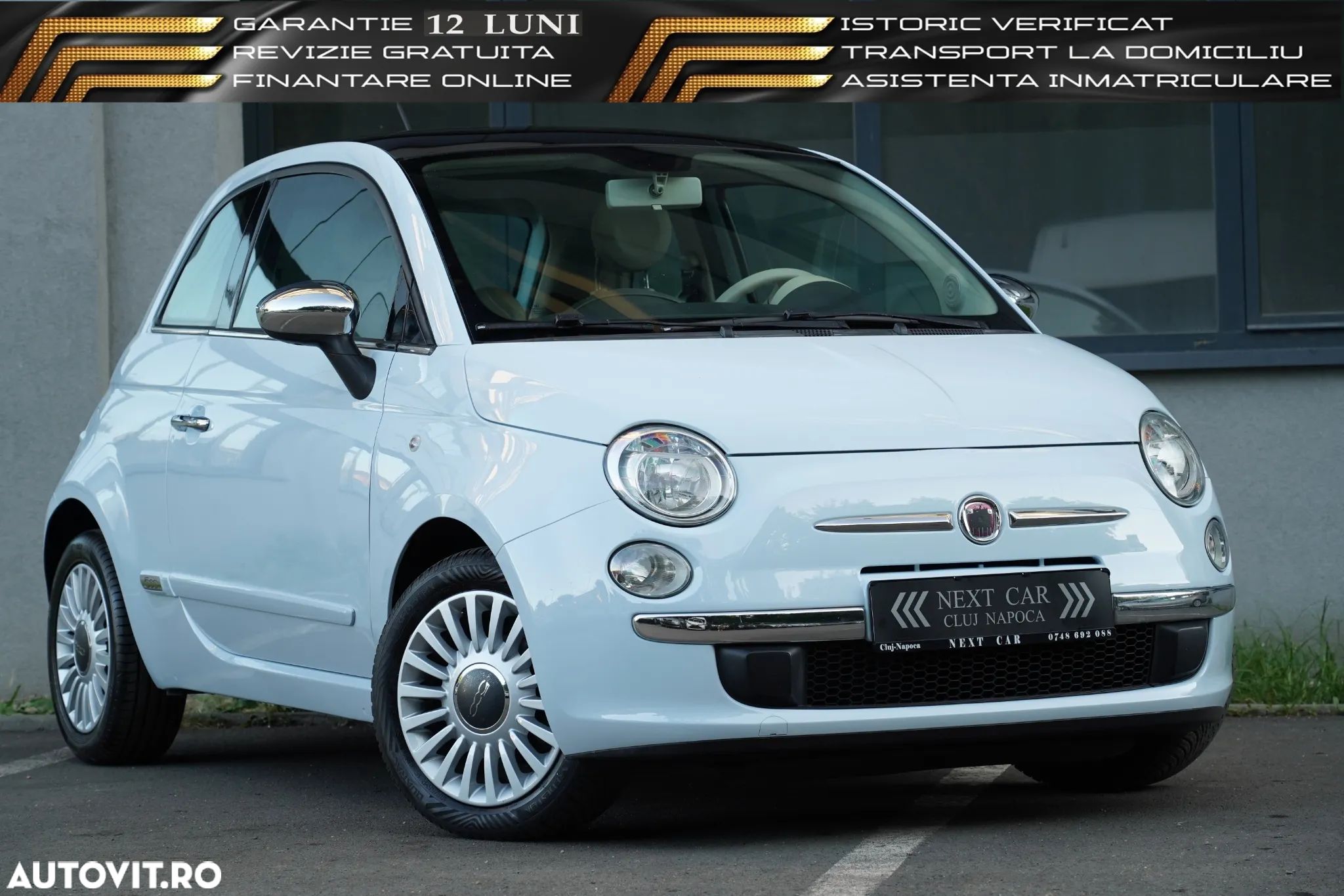 Fiat 500 1.2 Dualogic Lounge - 1