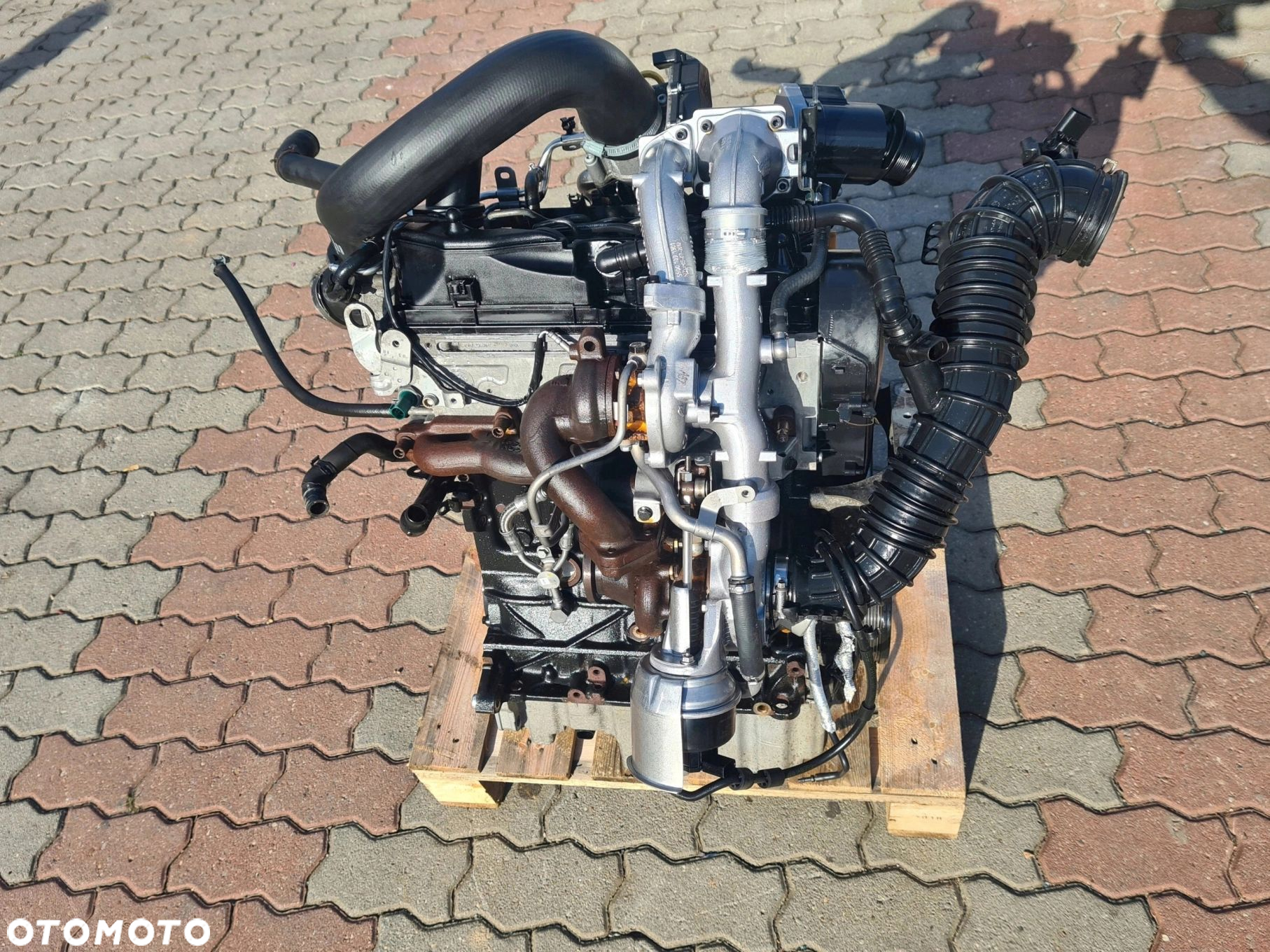 VW T5 LIFT 2.0 BiTDI silnik kompletny z osprzętem CFCA 92 000 KM - 4