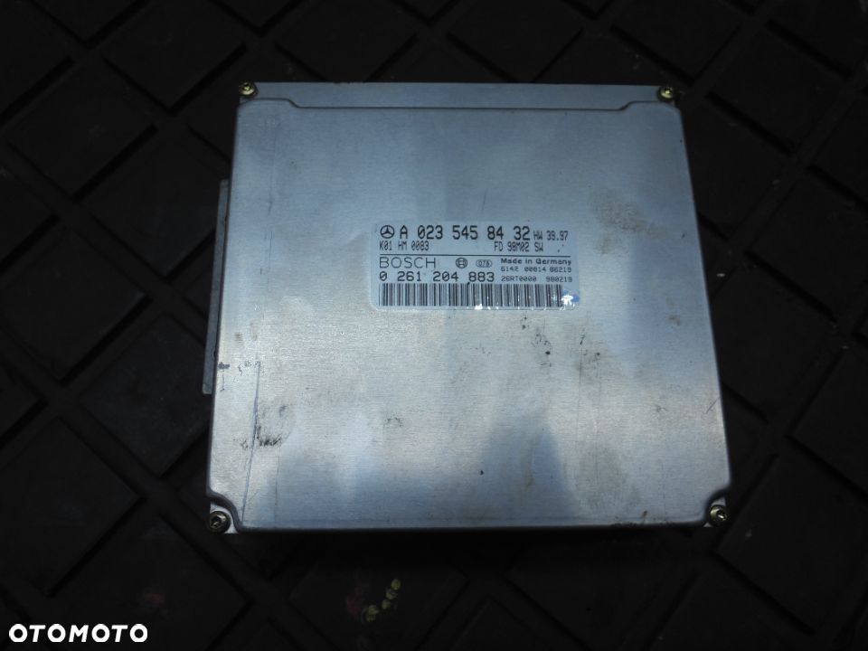 MERCEDES C W202 1.8 KOMPUTER STEROWNIK SILNIKA A0235458432 POSIADAM DWIE SZTUKI - 3