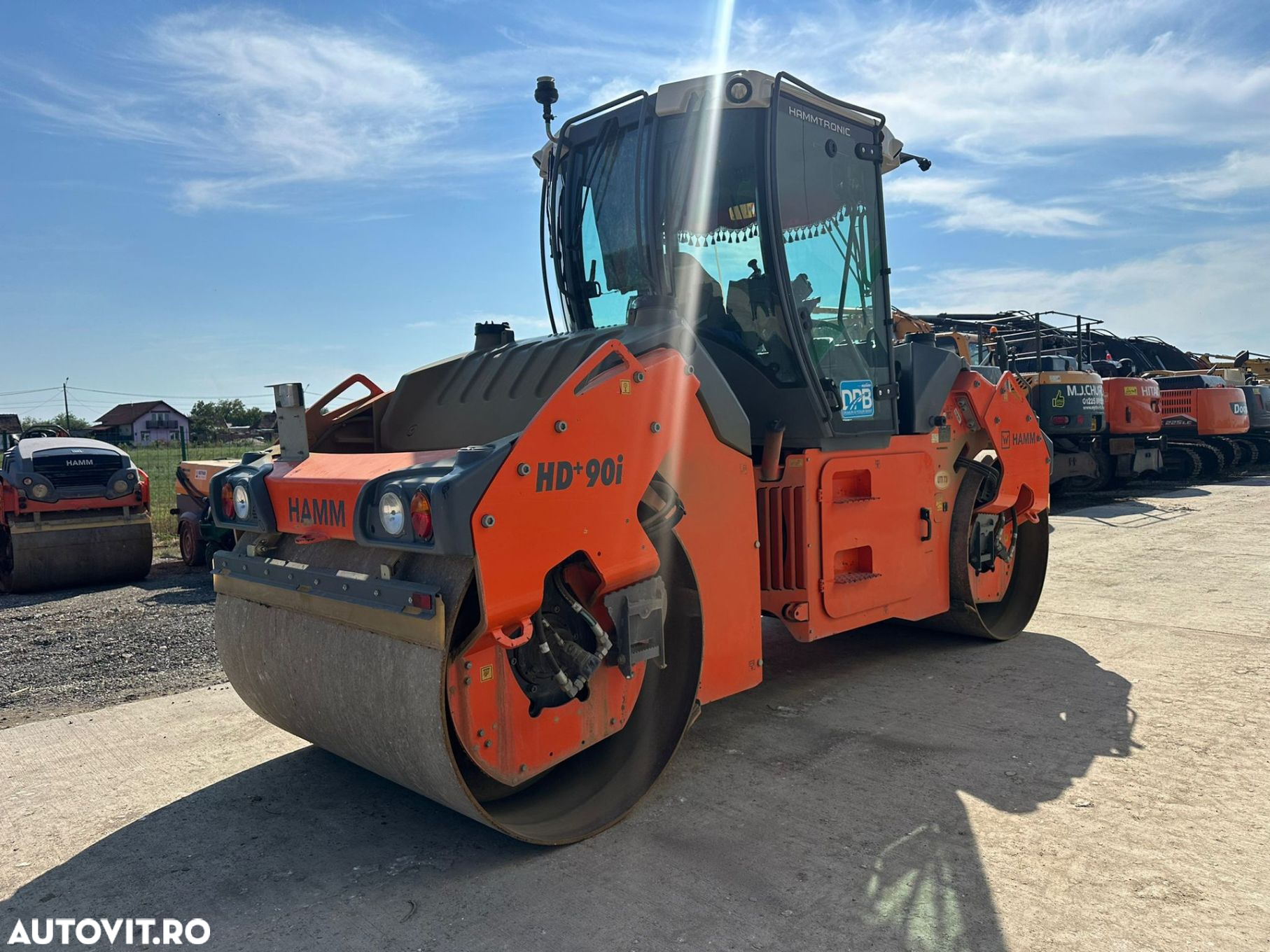 Hamm HD+ 90i VV Cilindru Compactor - 8