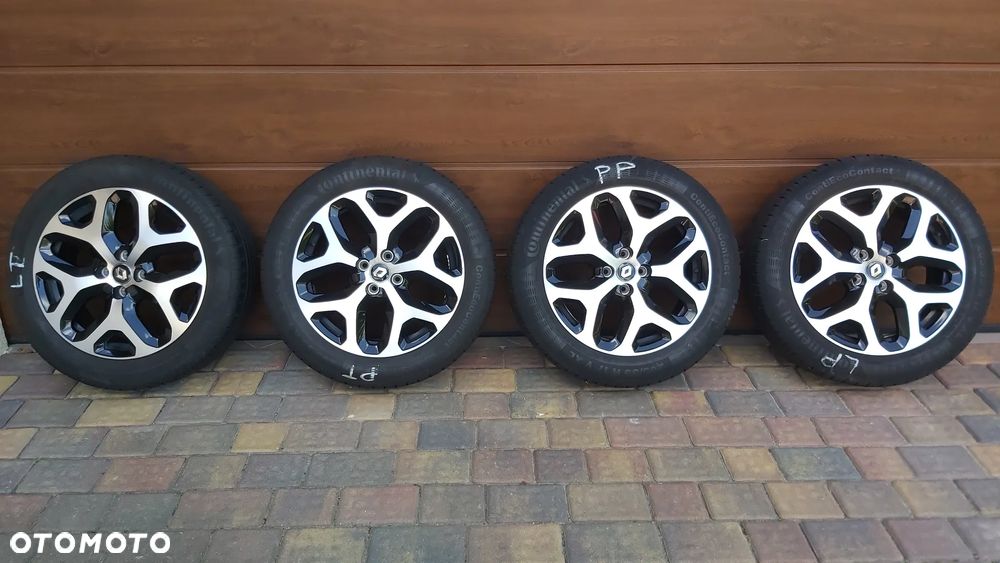 Komplet kół Renault Captur 205/55R17 - stan idealny - 1