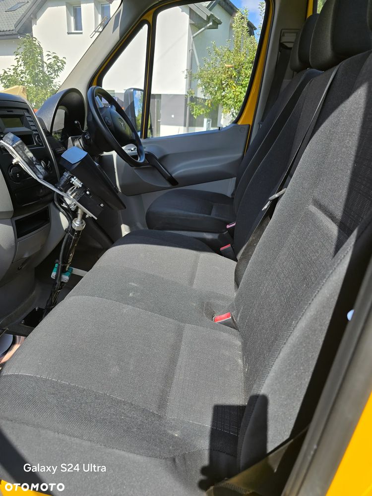 Mercedes-Benz Sprinter 313CDi Solarka Piaskarka Posypywarka Hydraulika rozrzutnik ECON Specjalny komunalny Schmidt gritter salt spreader pługopiaskarka ASR Tempomat Zimowy Komunalny - 26