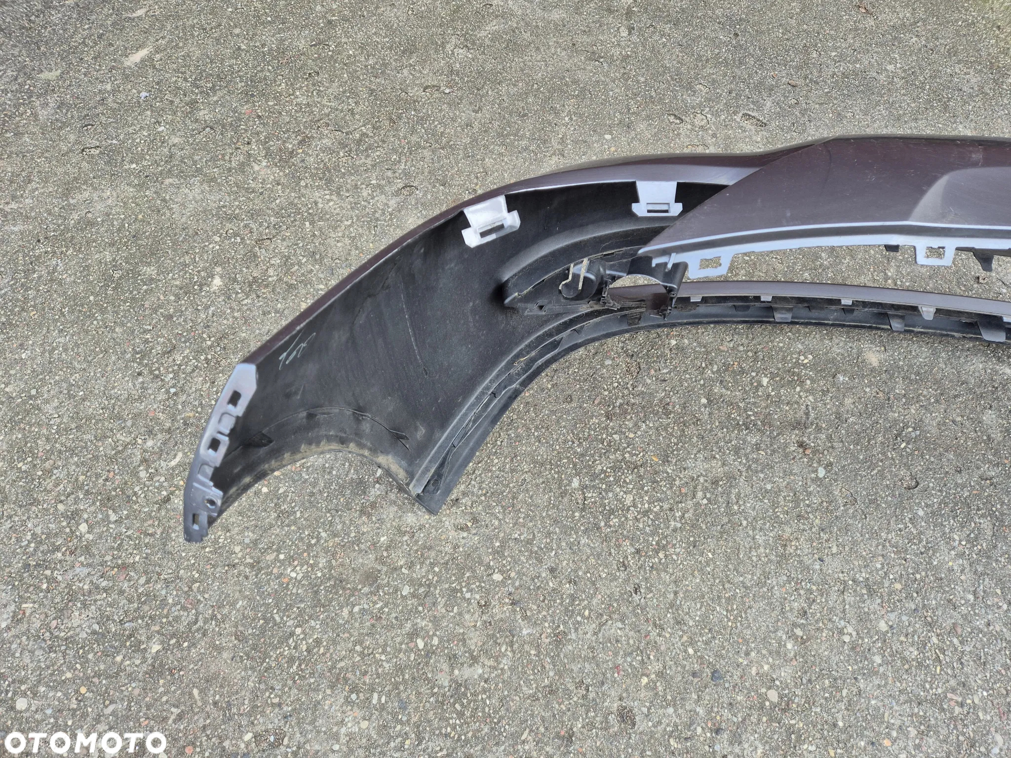 Renault Fluence 09-zderzak przedni spoiler hokej - 8