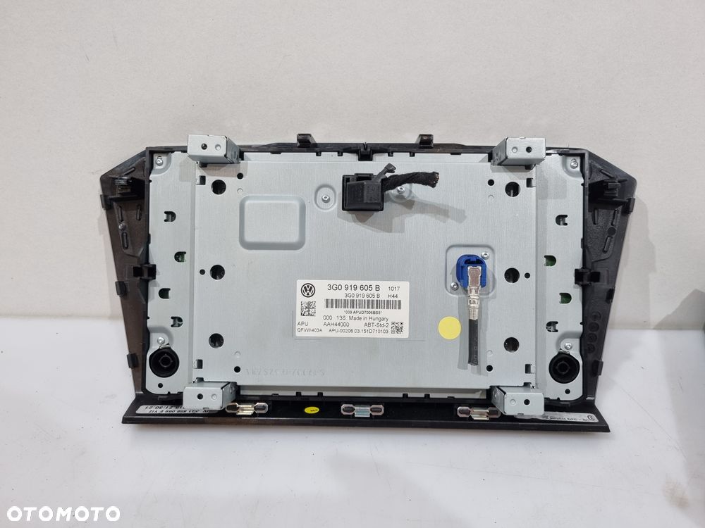 VW PASSAT B8 GOLF VII RADIO NAWIGACJA GPS EKRAN MIB STD2 3Q0035824 3G0919605B - 5
