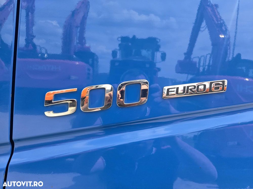 Volvo FH500, 6x2/4-AXA LIFTABILA si VIRATOARE, 500 CP euro 6, 2018, 553.963km, rulat in GERMANIA, Aeropachet, 2 paturi, frigider, 2 girofaruri, 2 rezervoare total 600l, Carte identitate RAR, posibil leasing 2 ani-STARE FOARTE BUNA-PROMOTIE 46.900 EUR+tva - 32