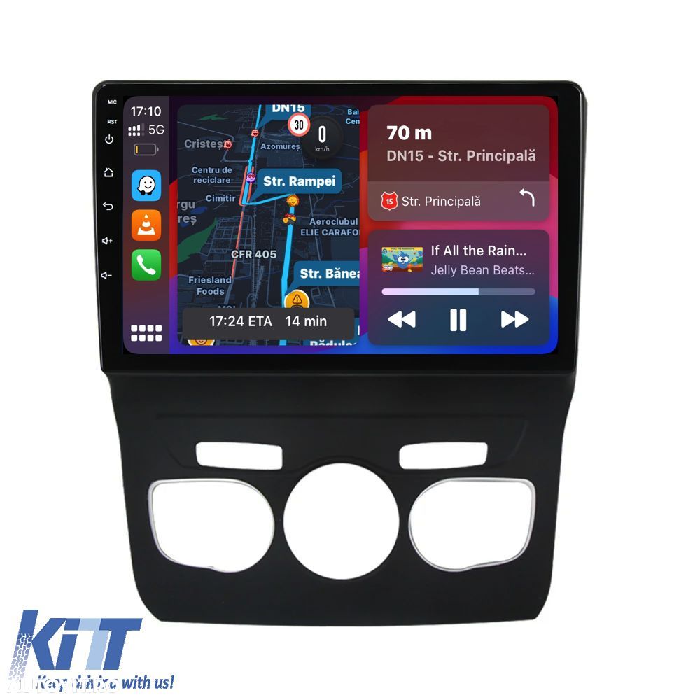 Navigatie Dedicata Citroen C4L (2013-2016), 9Inch, 2Gb Ram, 64Gb Stoca - 2