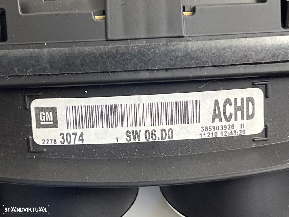 Painel de instrumentos Usado OPEL INSIGNIA A 2.0 CDTi REF. 22783074 - 3