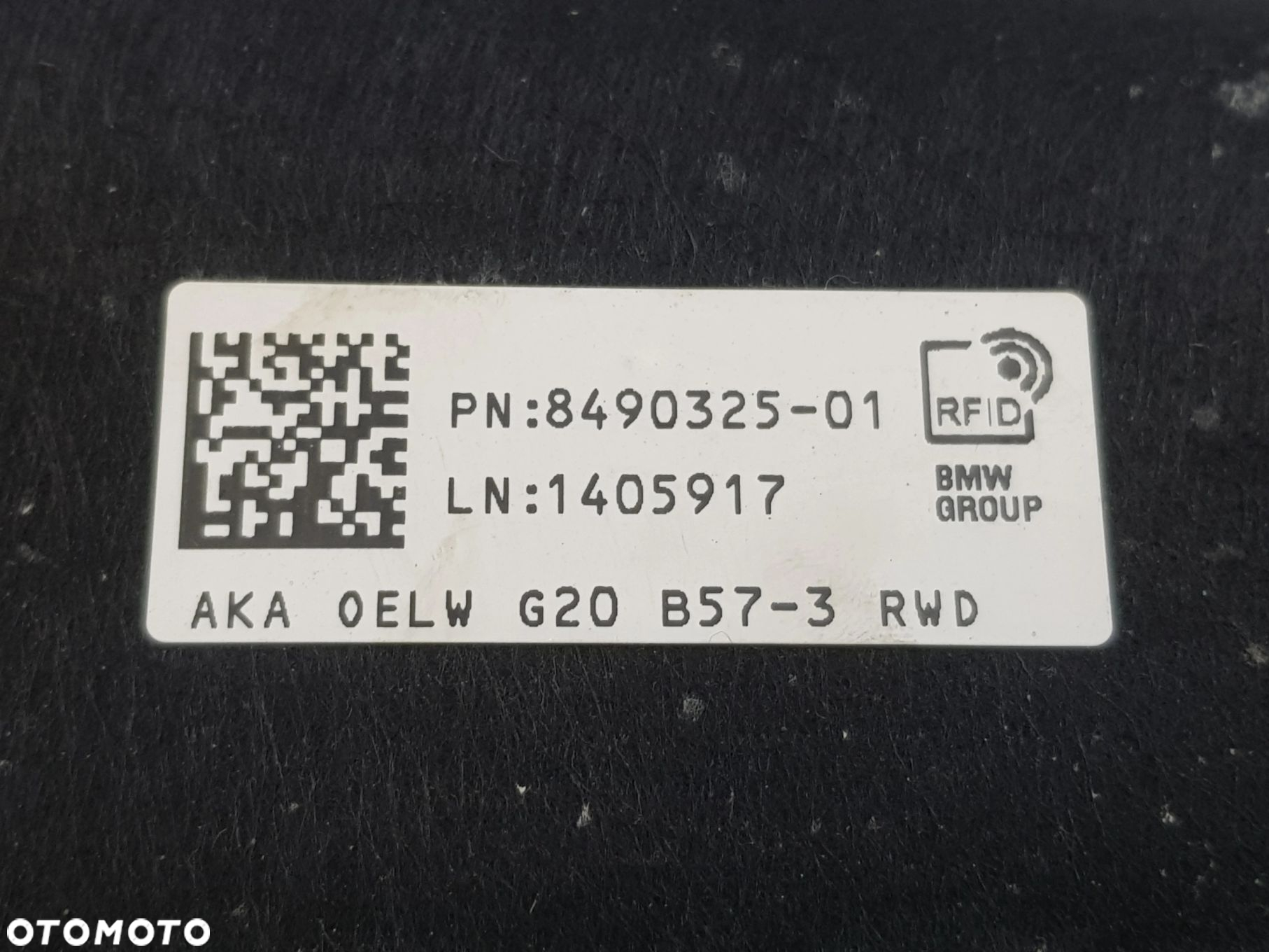 Osłona miski olejowej oleju BMW G11 G30 B57 3.0d 8490325 - 7
