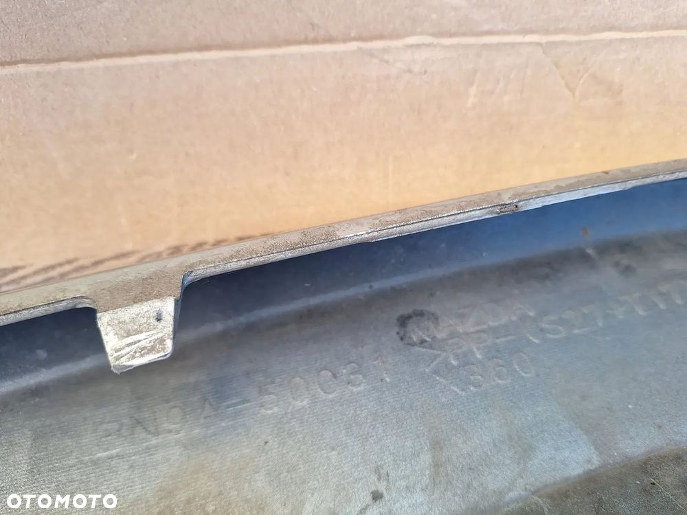 MAZDA 3 I SEDAN 03-06 NIE KLEJONY! B.ŁADNY JASNO-ZŁOTY MET. ZDERZAK PRZÓD PRZEDNI ORYG MAZDA BN9A-50031 WYSYŁKA 24h - 13