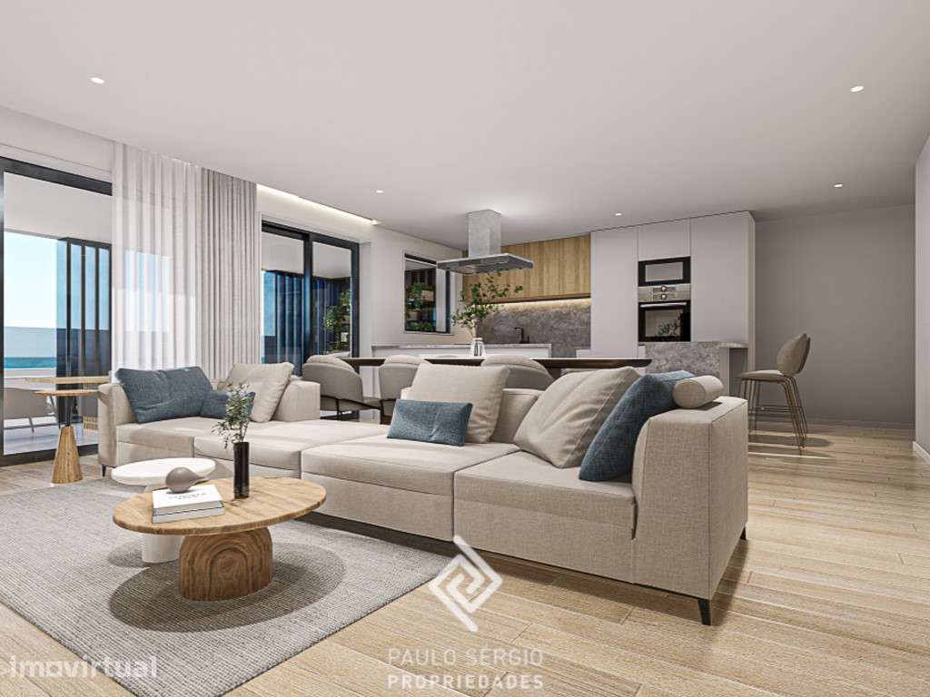 Apartamento T2 de Luxo na praia de Espinho - Grande imagem: 4/13