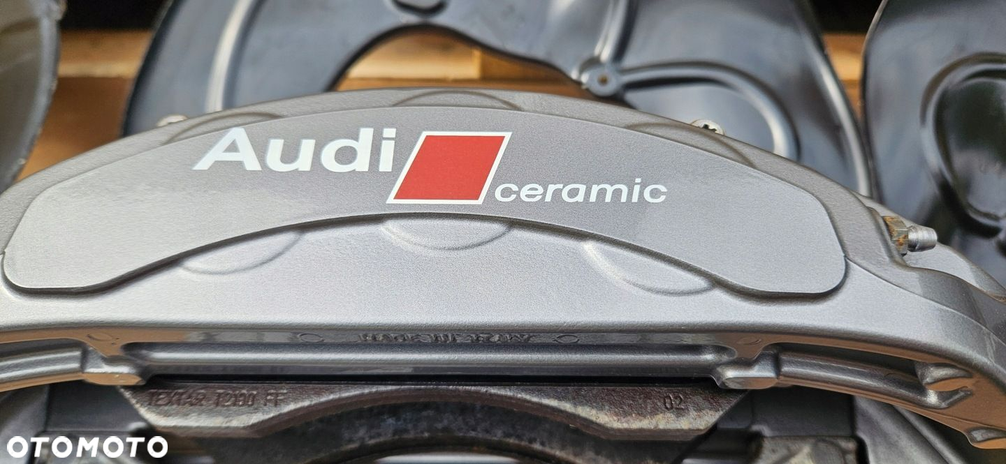 AUDI S6 RS6 S7 RS7 C7 4G HAMULCE CERAMICZNE CERAMIKA TARCZE ZACISKI KLOCKI - 11