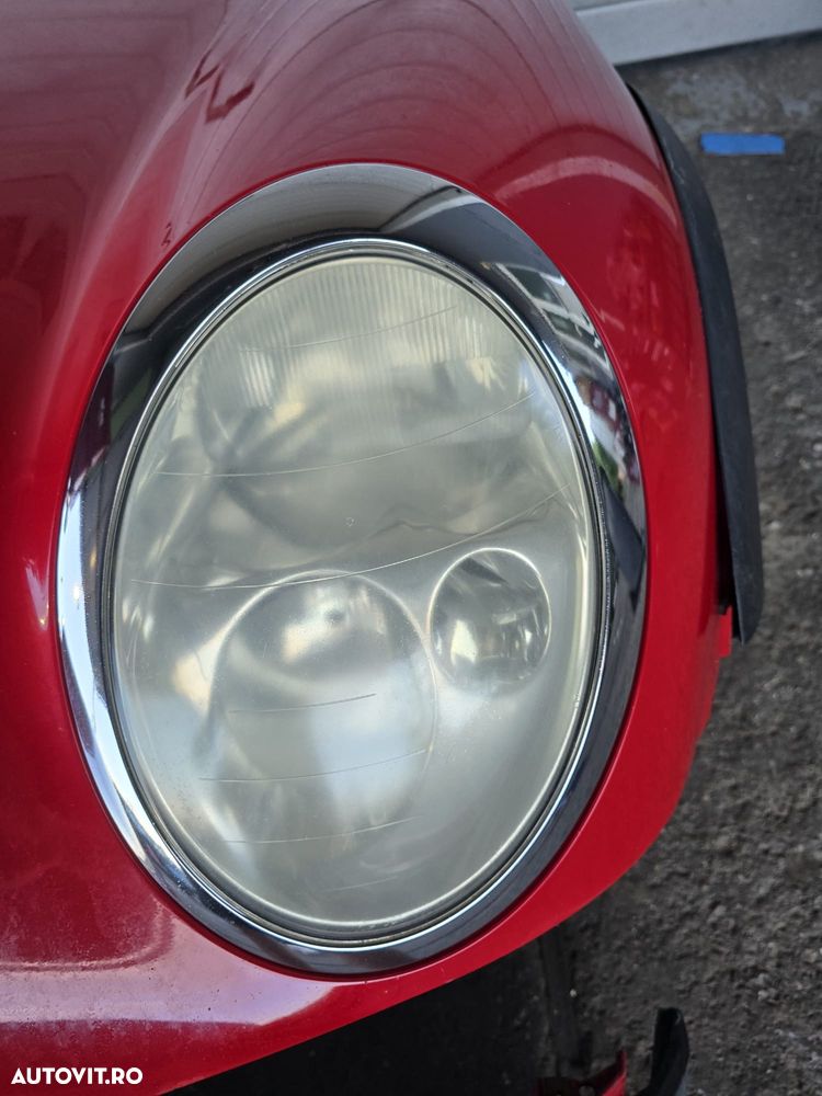 Capota Completa Mini Cooper R50 / R53 (2001 - 2006) – Cu Faruri si Grila Culare Rosu - 6