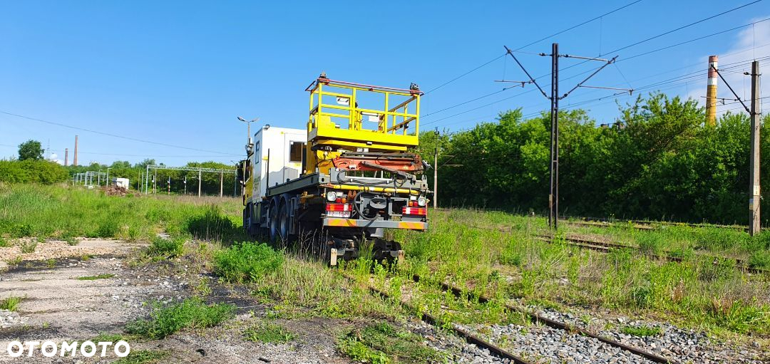 Mercedes-Benz 3344 SRT KOLEJOWY PODEST KOSZ DWUDROGOWY DWUDROŻNY Tramwaje Kolej ZWEIWEG - 7