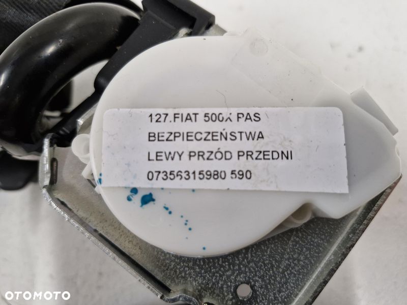 fiat 500x 500 x pas bezpieczeństwa lewy przód przedni 07356315980 - 7