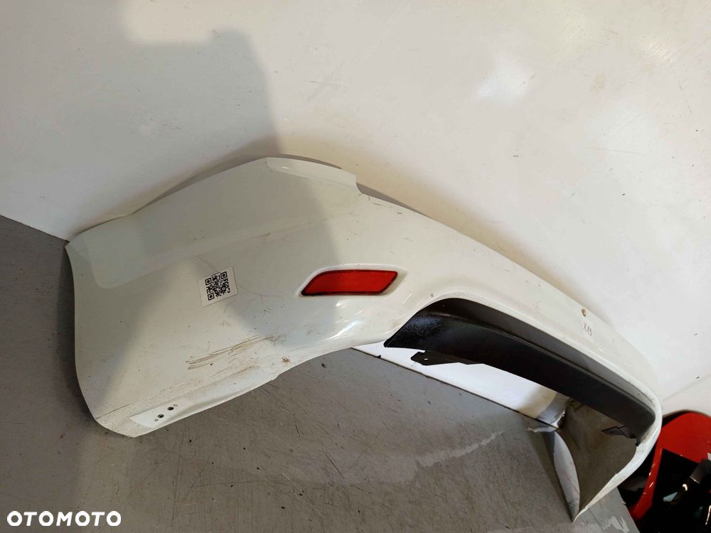 + ZDERZAK TYŁ TYLNY FORD FOCUS MK2 2 II LIFT FL KOMBI N8 BIAŁY - 2