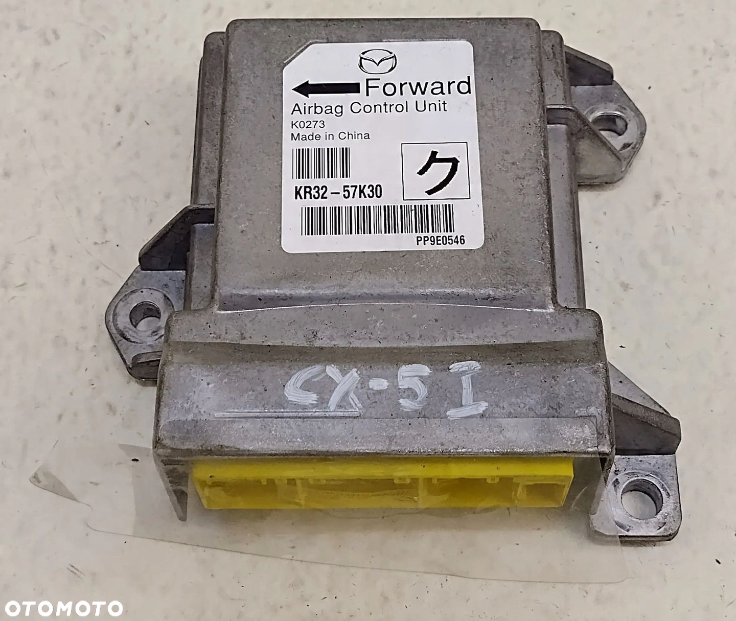 MAZDA CX-5 1 I 12-17 MODUŁ SENSOR AIRBAG PODUSZEK POWIETRZNYCH KE32-57K30 - 3