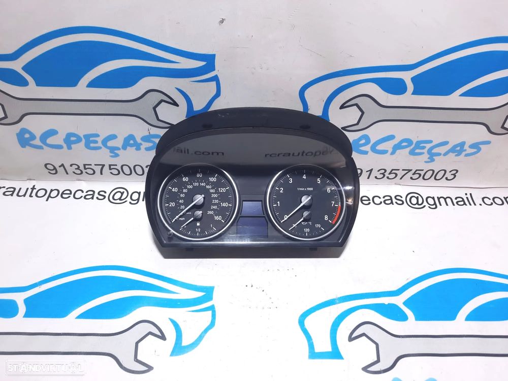 MOSTRADOR QUADRANTE PAINEL DE INSTRUMENTOS CONTA KM MILHAS BMW SERIE 3 E90 E91 E92 E93 - 2