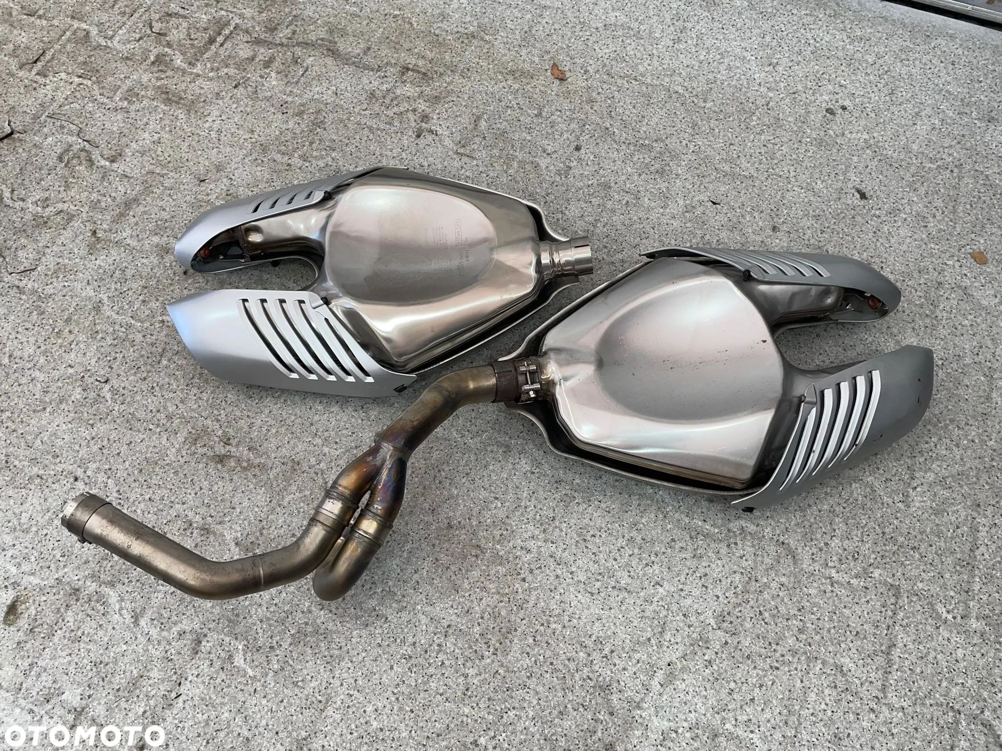 Układ wydechowy, tłumik, wydech, kolektor Aprilia Dorsoduro 750 (nr1162) - 1