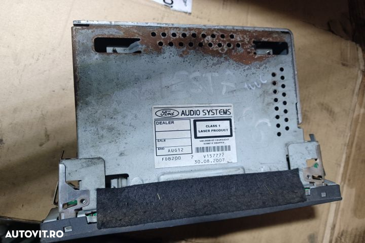 Radio cd Ford Fiesta 5  [din 2001 pana  2007] Hatchback 5-usi 1.25 MT (70 hp) - 3
