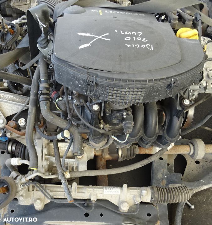 Motor Dacia Logan 1.4 8V benzina K7J A 710 din 2010 fara anexe - 1