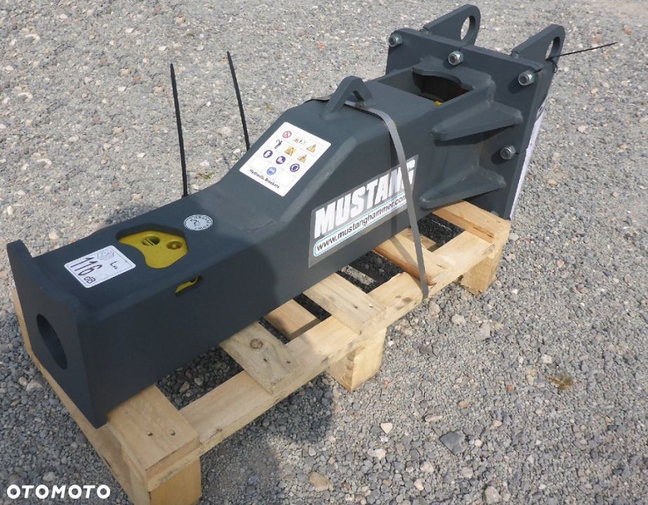 Młot wyburzeniowy hydrauliczny HAMMER MUSTANG HM200 koparka 2,5-5,5 tony - 3