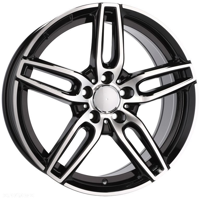 4x Felgi 18 m.in. do MERCEDES A B C W204 W205 W206 E W213 C238 GLA X156 GLK X204 AMG - XE225 (BK5434 - 8