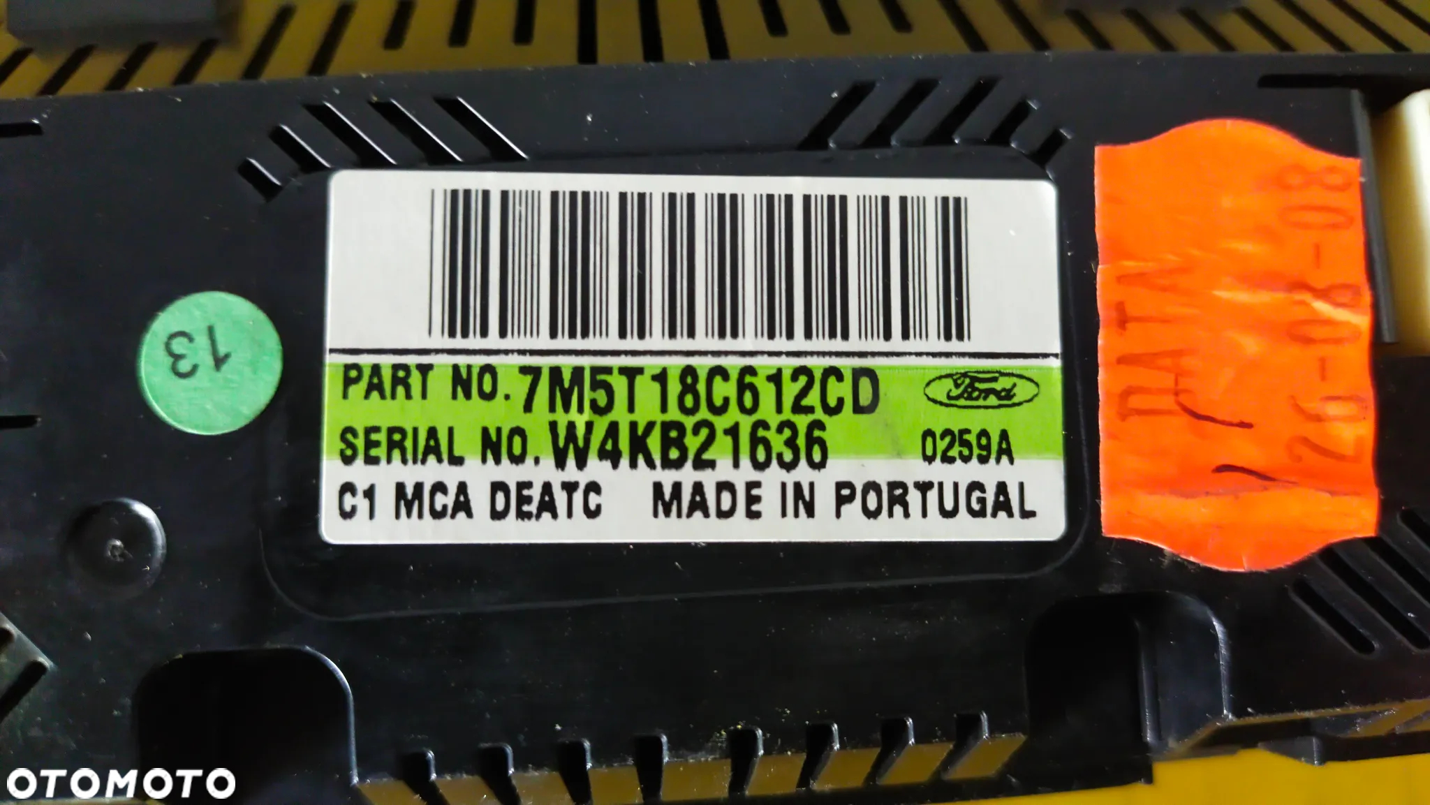 PANEL KLIMATYZACJI FORD 7M5T18C612CD - 3