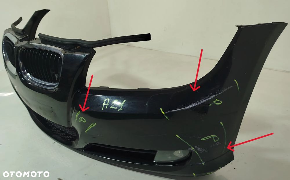 zderzak przedni przód grill BMW 3 E90 E91 LIFT 08-12 668/9 - 3