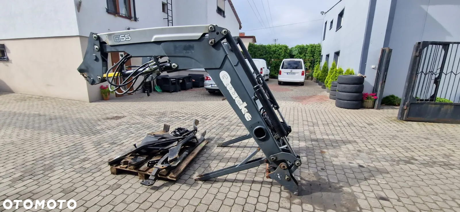 Quicke Q55 Ładowacz czołowy Tur Valtra VALMET Kompletny - 2