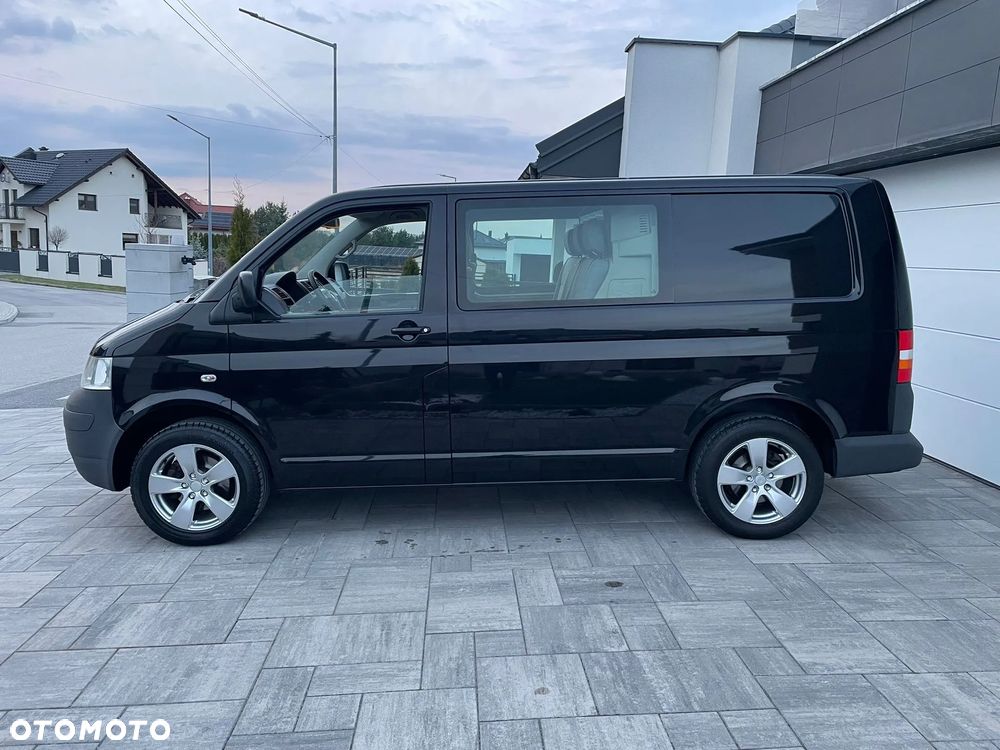 Volkswagen TRANSPORTER T5 1.9TDI Klima Elektryka Tempomat Brygadówka Dubel Kabina 6os Hak Opł - 9