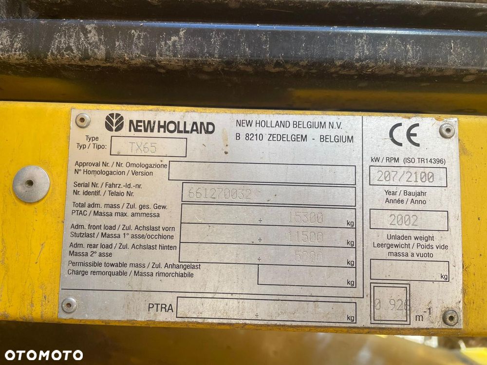 New Holland TX 65 Plus , Super Stan ,Kombajn Zbożowy - 4