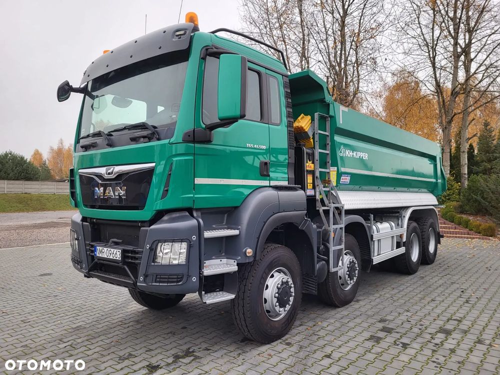 MAN TGS 41.500 8x8 KH KIPPER Manual Salon Polska Idealny - 4