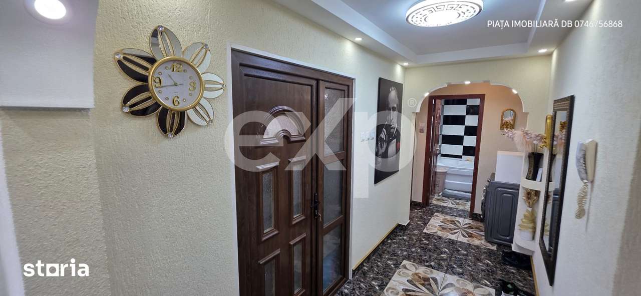 Apartament unic de 4 camere (reorganizat inteligent), Mobilat & Utilat — fotografia 3