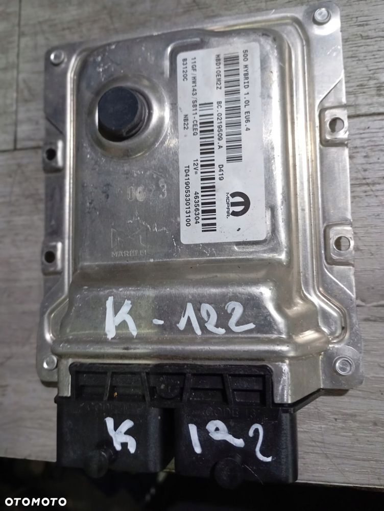 fiat 500 1.0 hybrid komputer sterownik silnika 46356304 - 1
